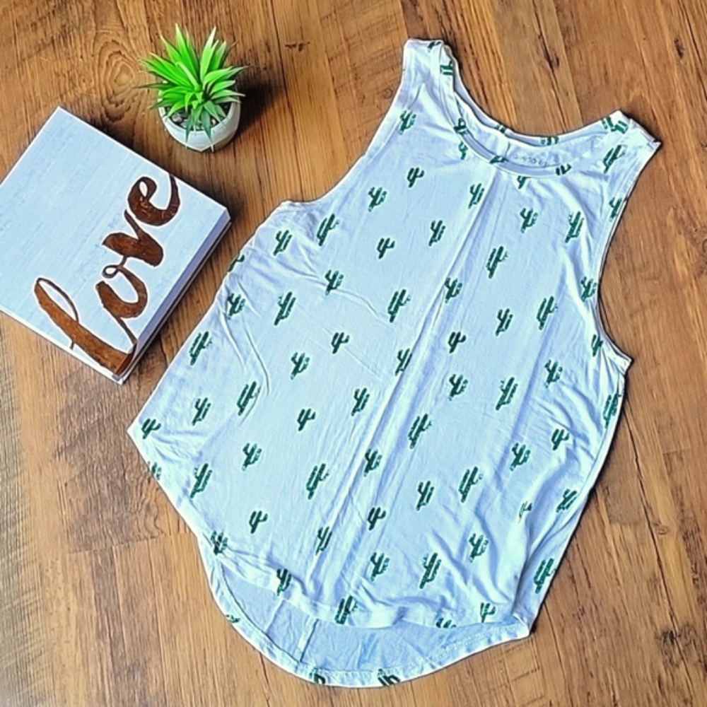 💕 Grayson Threads Cactus Print Tank Top